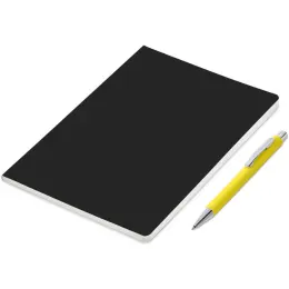 Altitude Perry Notebook & Pen Set Yellow.